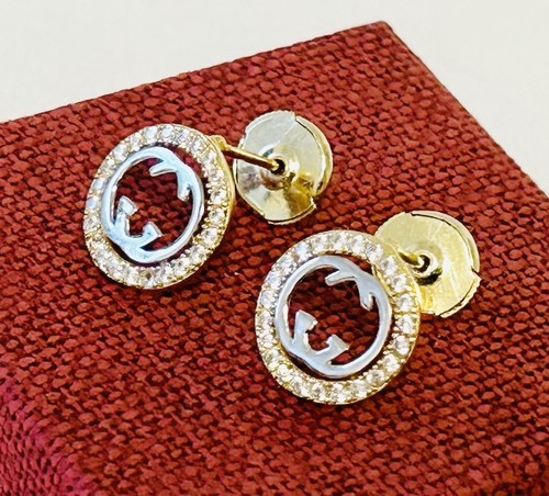 750 gold ohrringe 18k gelbgold - 750,