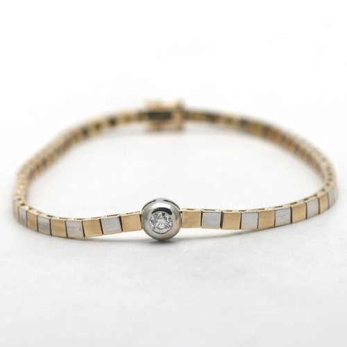 Armband 750 gold bicolor - 750, kt