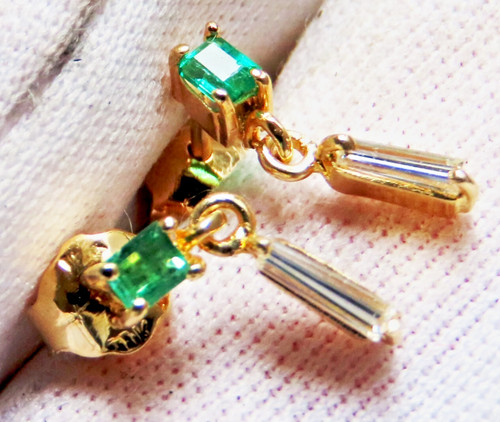 Ohrringe aus karat - 18, gold