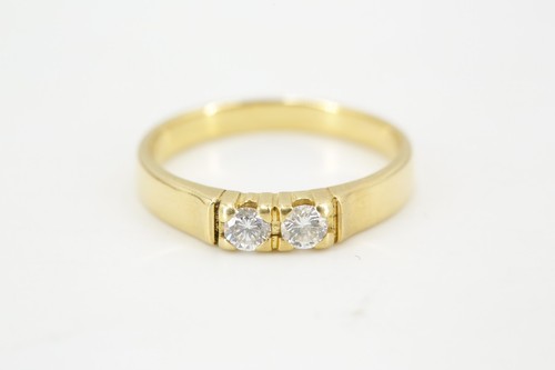 Brillant ring 750 - 0,20,