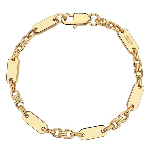 Herren armband gold - gold, 18