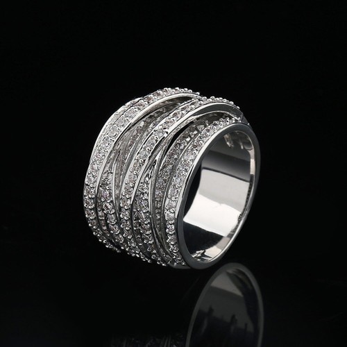Damen ring silber - ring, zirkonia