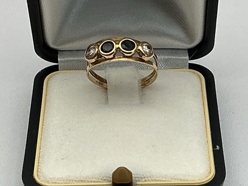 750 gold ring karat - ,