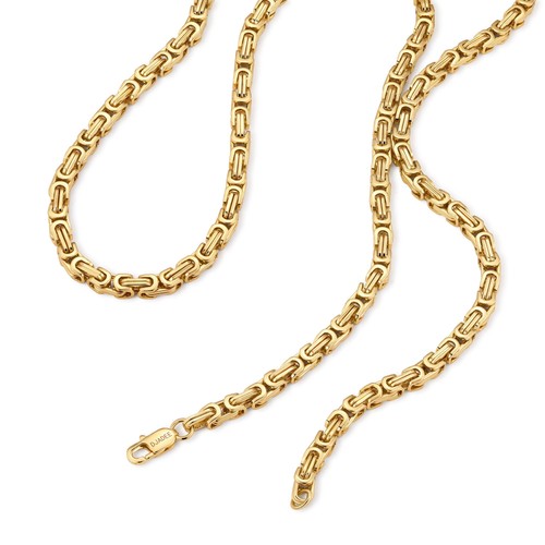 Herren kette vergoldet - kette,
