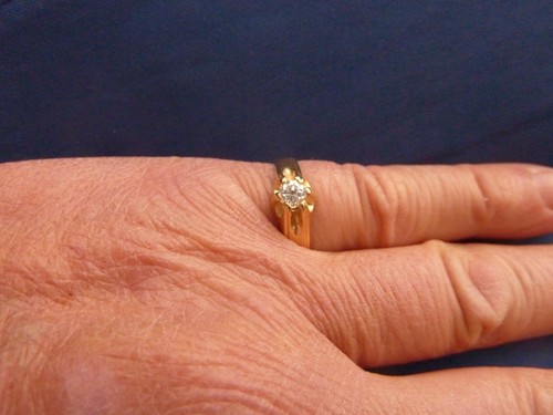 Solitärring mit 2ct diamant - solitärring,