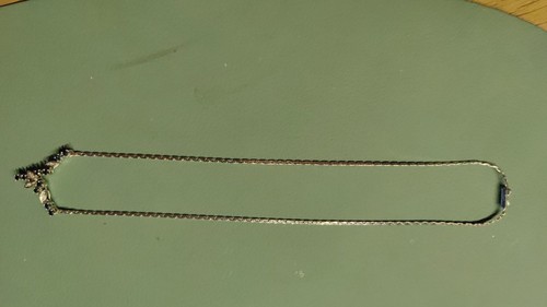 Collier weissgold mit saphiren - mit,