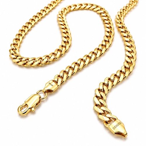 Herren kette vergoldet - herren, gold