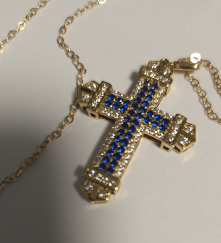 Damen kreuz anhänger kette - damen,