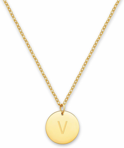 Kette mit buchstaben gold - kette,