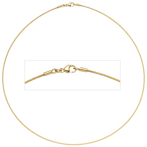Halsreif 750 gold karat 50 - halsreif,