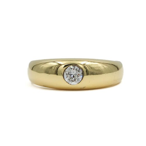 Ring bandring mit brillant - bandring,