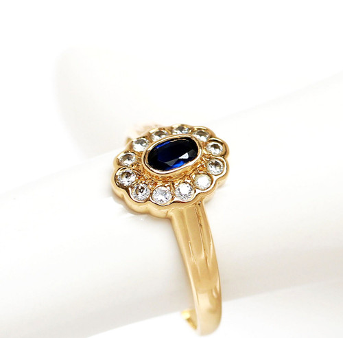 Damenring karat 750 gold - 18,