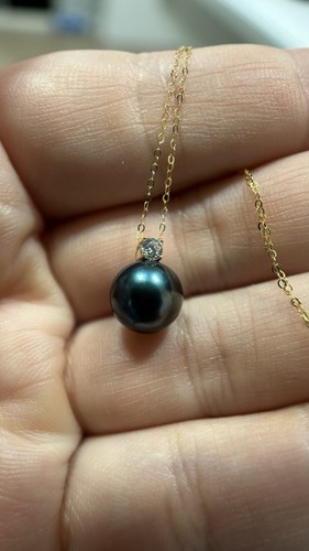 Tahiti perlen 18k gold - tahiti,