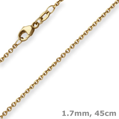 7mm ankerkette goldkette - 1,7mm,