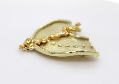 Damenanhänger gold 750 - gold, 18