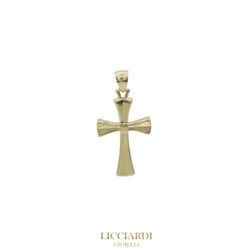Unisex anhänger kreuz gold - unisex-anhänger,