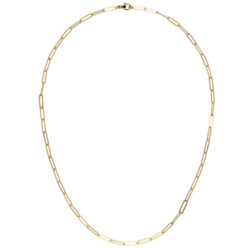 9mm paper clip kette - 2,9mm, paper-clip