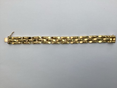 Massives goldarmband 750 - goldarmband, gg