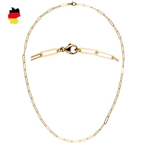 750 gelbgold weitankerkette - gelbgold,