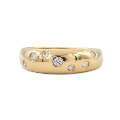 Ring bandring mit brillanten - bandring,