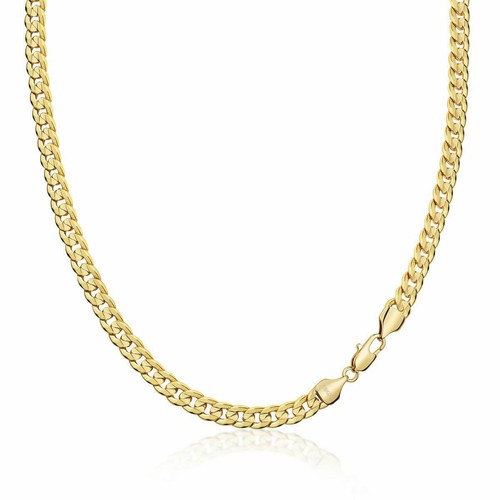 Herren kette gold - vergoldet, 18