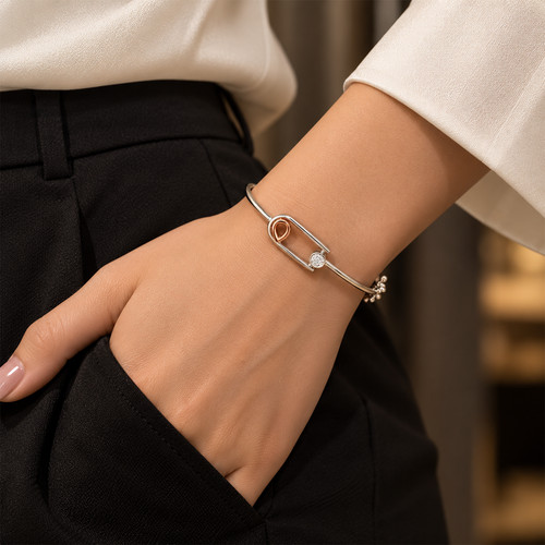 950 platin armband - 950,